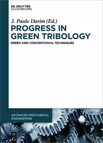 Progress in Green Tribology cover