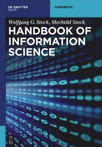 Handbook of Information Science cover