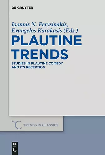 Plautine Trends cover