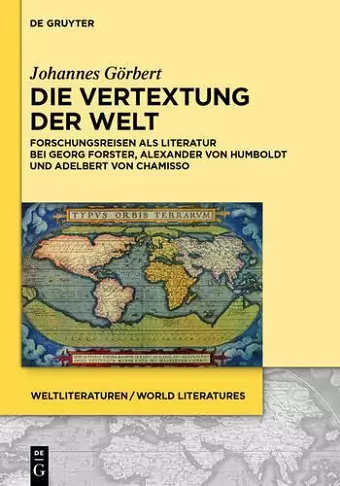 Die Vertextung der Welt cover