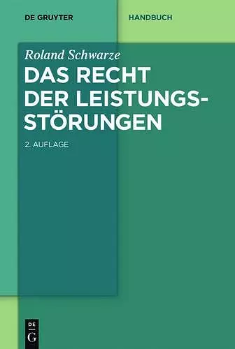 Das Recht der Leistungsstörungen cover