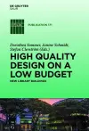High quality design on a low budget cover