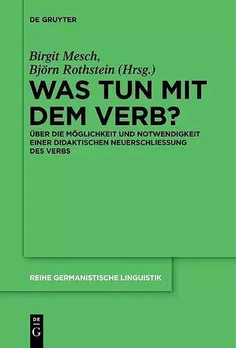 Was tun mit dem Verb? cover