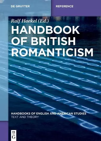 Handbook of British Romanticism cover