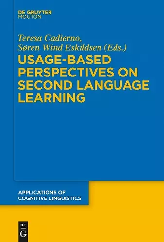 Usage-Based Perspectives on Second Language Learning cover