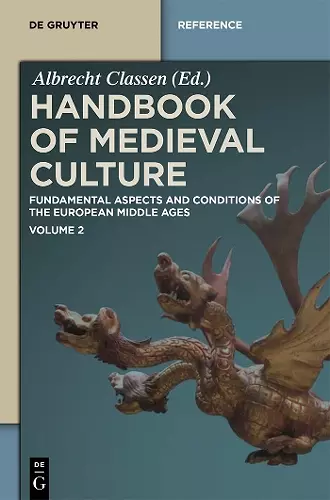 Handbook of Medieval Culture. Volume 2 cover
