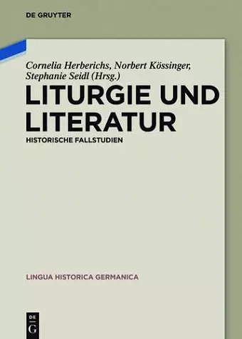 Liturgie Und Literatur cover