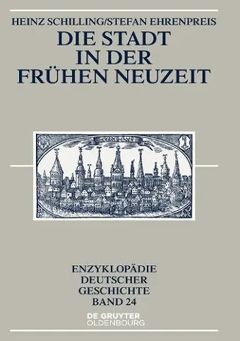Die Stadt in Der Frühen Neuzeit cover