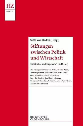 Stiftungen zwischen Politik und Wirtschaft cover