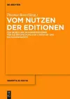 Vom Nutzen der Editionen cover