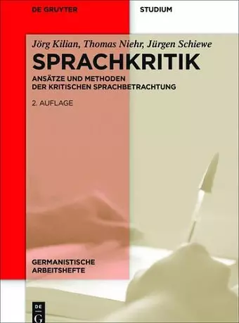 Sprachkritik cover