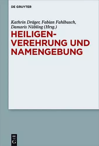 Heiligenverehrung und Namengebung cover