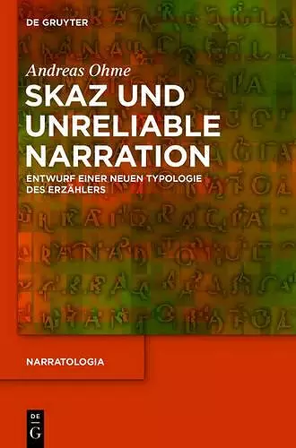 Skaz und Unreliable Narration cover