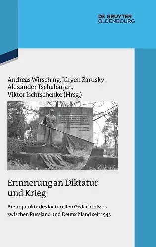 Erinnerung an Diktatur und Krieg cover