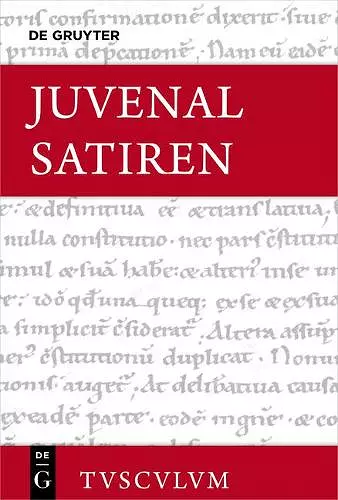 Satiren / Saturae cover