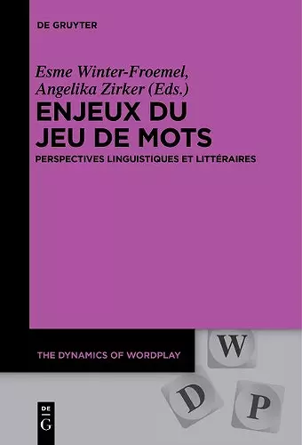 Enjeux du jeu de mots cover