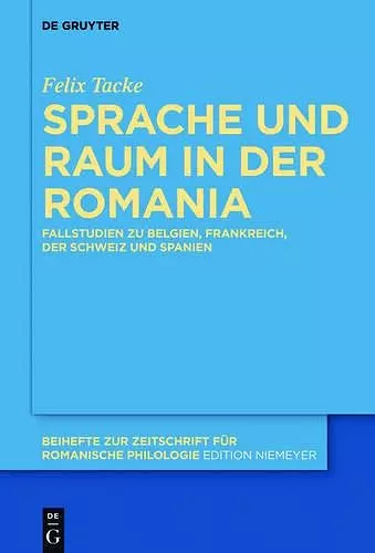 Sprache und Raum in der Romania cover