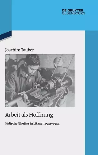 Arbeit als Hoffnung cover