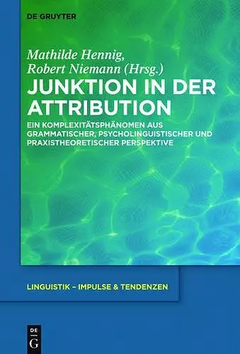 Junktion in Der Attribution cover