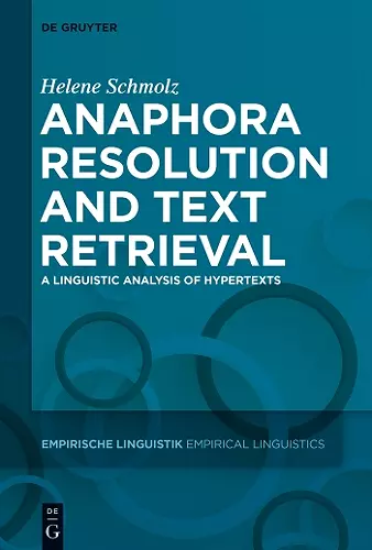 Anaphora Resolution and Text Retrieval cover