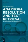 Anaphora Resolution and Text Retrieval cover