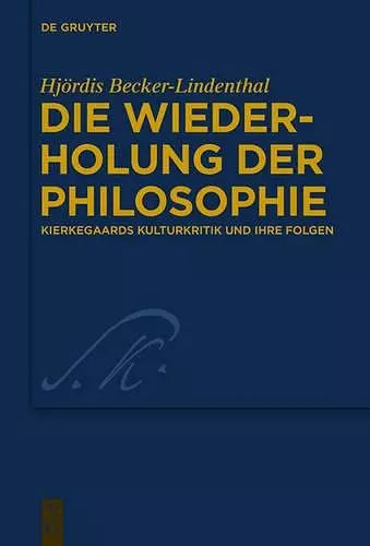 Die Wiederholung der Philosophie cover