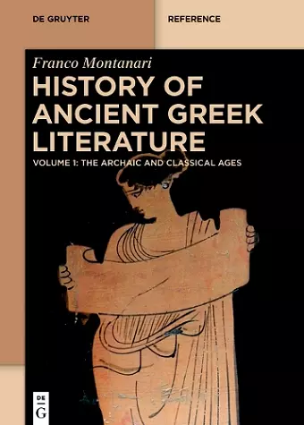 History of Ancient Greek Literature cover