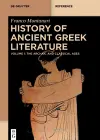 History of Ancient Greek Literature cover