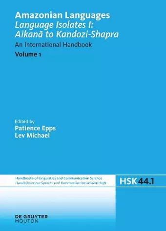 Language Isolates I: Aikanã to Kandozi-Shapra cover