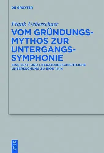 Vom Gründungsmythos zur Untergangssymphonie cover