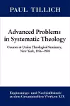 Advanced Problems in Systematic Theology cover