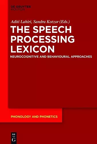 The Speech Processing Lexicon cover