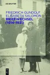 Briefwechsel (1914-1931) cover