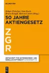 50 Jahre Aktiengesetz cover
