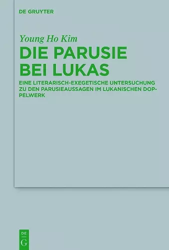 Die Parusie bei Lukas cover