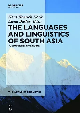 The Languages and Linguistics of South Asia cover