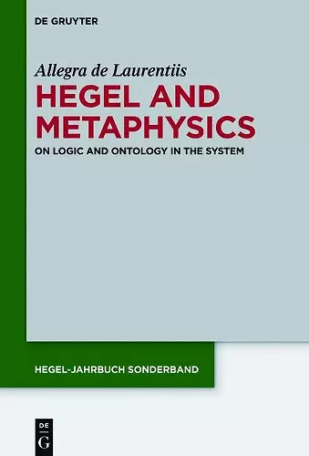 Hegel and Metaphysics cover