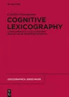 Cognitive Lexicography cover
