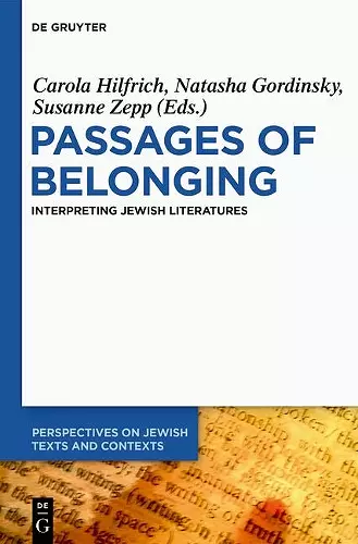 Passages of Belonging cover