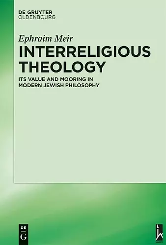 Interreligious Theology cover