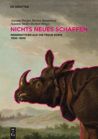 NICHTS NEUES SCHAFFEN cover