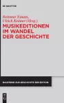 Musikeditionen im Wandel der Geschichte cover