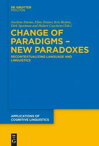 Change of Paradigms – New Paradoxes cover