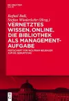 Vernetztes Wissen. Online. Die Bibliothek als Managementaufgabe cover