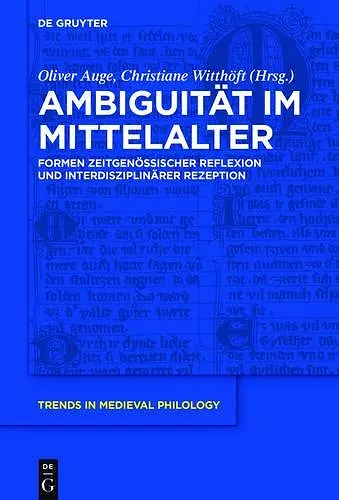 Ambiguität im Mittelalter cover