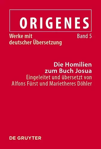 Die Homilien zum Buch Josua cover