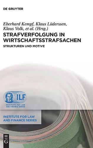 Strafverfolgung in Wirtschaftsstrafsachen cover