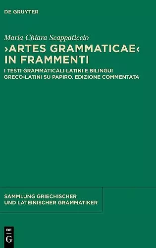 Artes Grammaticae in Frammenti cover