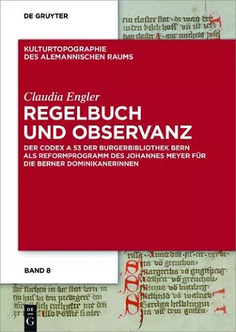 Regelbuch und Observanz cover