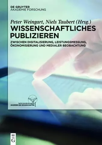 Wissenschaftliches Publizieren cover